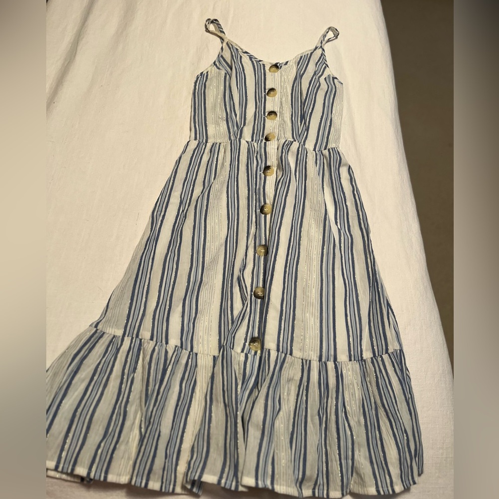 Japna striped sun dress 🌞 
Size XS